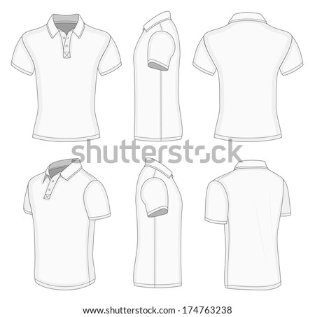 Polo Shirt Template Stock Images, Royalty-Free Images & Vectors ...