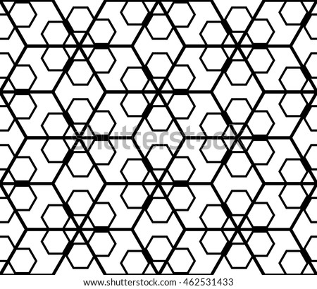Seamless Pattern Based On Illusory Triangles Stock Vector HD ... Seamless Pattern Based On Illusory Triangles Stock Vector HD ...