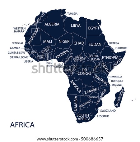 African Map Stock Photos, Royalty-Free Images & Vectors - Shutterstock