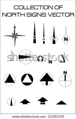 North Symbol Stock Photos, Images, & Pictures | Shutterstock