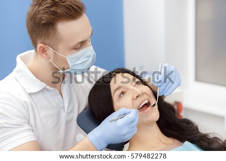 teeth mold to the camera copyspace health teeth    dental procedures 