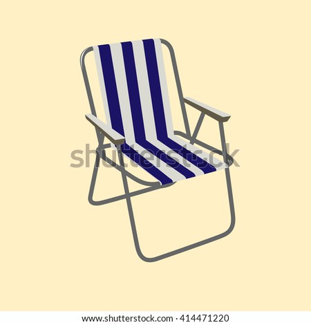 Beach Chair Vector Beach Chair Vector