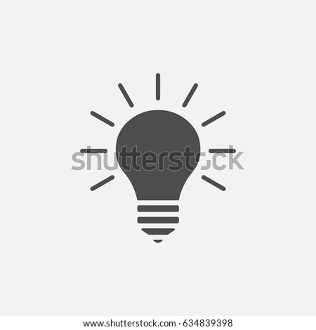 Lightbulb Icon Stock Images, Royalty-Free Images & Vectors | Shutterstock