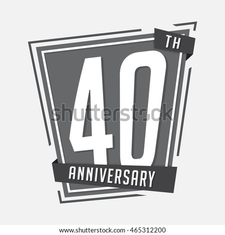 40th Anniversary Stock Images, Royalty-Free Images & Vectors | Shutterstock