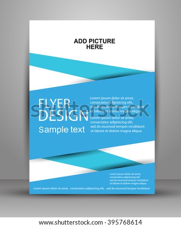 Professional Business Flyer Template Corporate Banner Stock Vector ...