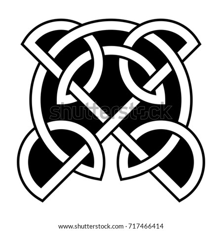 Beautiful 4 Point Celtic Knot Your Stock Vector 167208563 - Shutterstock