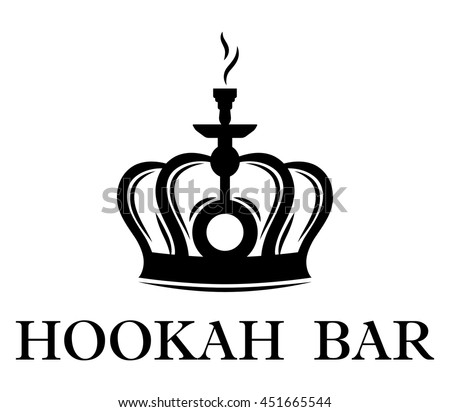  Hookah Labels Badges Design Elements Collection Stock 