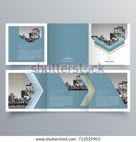 unique brochure template