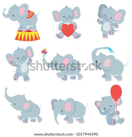 sticker elephant vector Royalty Elephant & Images Vectors Images, Stock Free