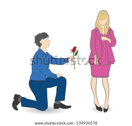 https://thumb1.shutterstock.com/display_pic_with_logo/4187077/534920578/stock-vector-a-man-gives-a-woman-a-rose-flower-valentine-s-day-vector-illustration-534920578.jpg