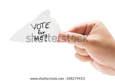 Vote for me essay