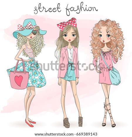 So Beautiful Girl Image Cartoon