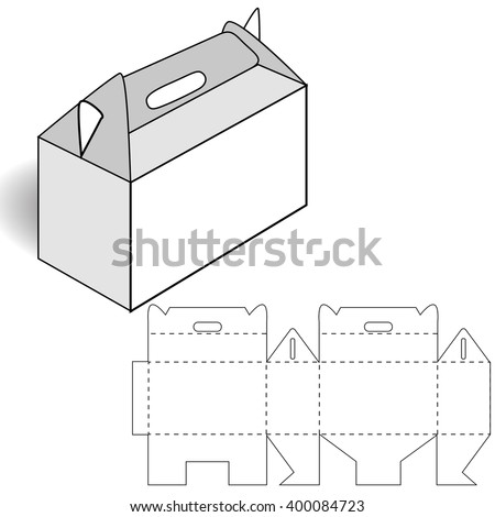 vector handle template box Stock Images Royalty Handles Box Free Layout Images,