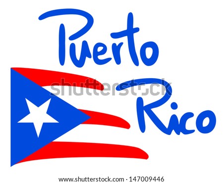 Download Flag Puerto Rico Stock Vector 147009446 - Shutterstock