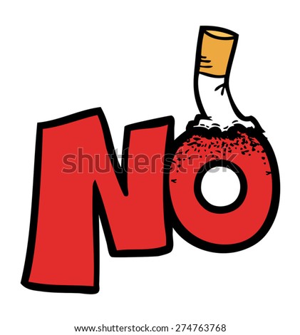 no cigar - stock vector