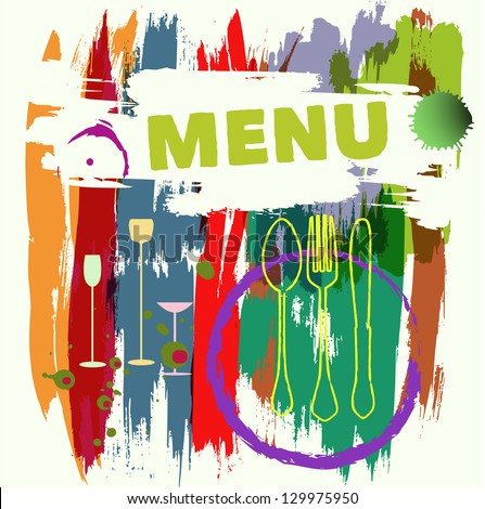 Menu cover template Stock Photos, Images, & Pictures | Shutterstock