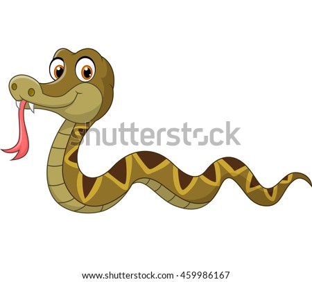 stock vector cartoon snake character 459986167