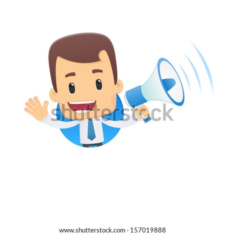 Set Funny Cartoon Office Worker Various Stock Vector 72271285 ...