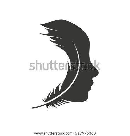 Face Logo Design Stock Vector 517975363 - Shutterstock