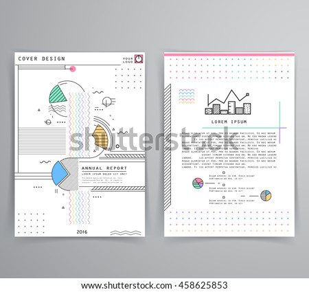cover design annual business report creative stock vector cover design annual business report creative stock vector, Presentation templates