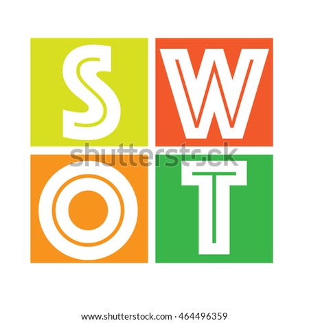 Swot Analysis Icon Vector Stock Vector 464496359 - Shutterstock