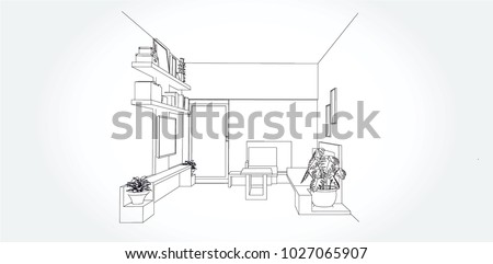 Perspective Drawing Stock Images Royalty Free Images