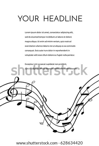 treble clef template