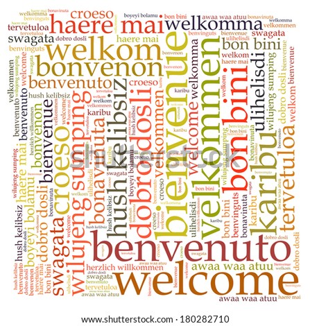 Different Languages Welcome Stock Photos, Images, & Pictures | Shutterstock