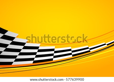 Racing Background Stock Images Royalty Free Vectors Yellow Sport Banner