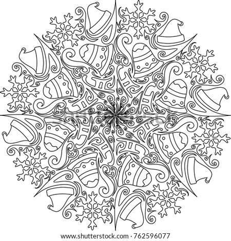 Christmas Mandalas Stock Images, Royalty-Free Images &amp; Vectors | Shutterstock