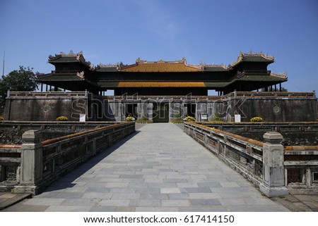 The Hue Citadel, Vietnam.