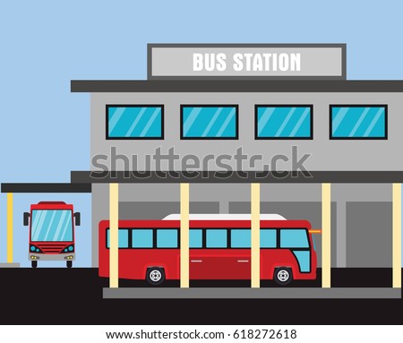  Bus  Station  Stock Images Royalty Free Images Vectors 