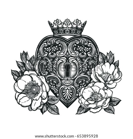 heart tattoo stock images royalty free images u0026 vectors heart tattoo stock images royalty free images u0026 vectors