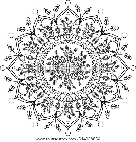 adult coloring page mandala coloring page mandala adult coloring book outline mandala for