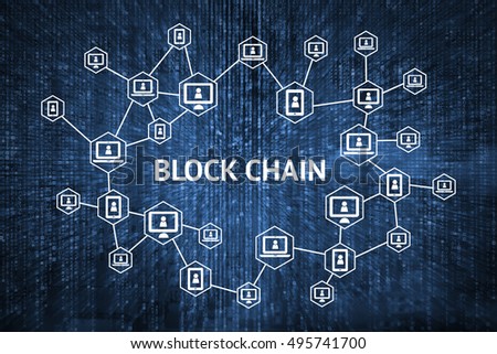 Image result for pic of block chain tec