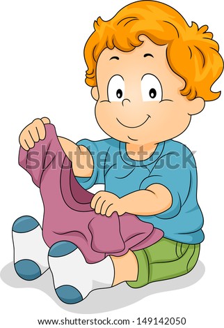 Kids Dressing Stock Images, Royalty-Free Images & Vectors | Shutterstock