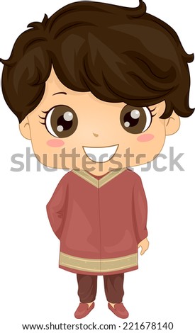 Boy With Sarong Stock Images, Royalty-Free Images 