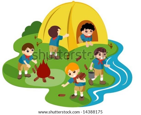 Group Kids Tent Stock Photos, Images, & Pictures | Shutterstock