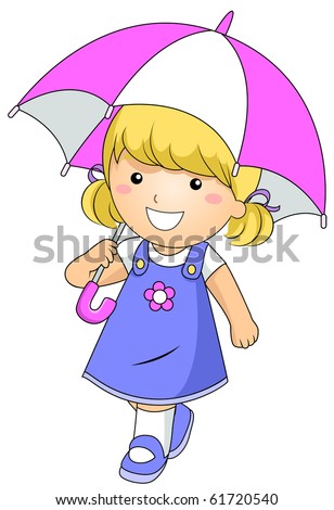 Kids Umbrella Stock Photos, Images, & Pictures | Shutterstock