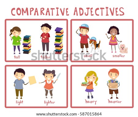 Comparative Degree Of Adjectives With Pictures 51