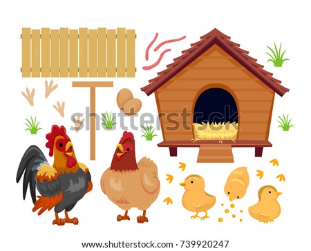 Rooster On Fence Stock Images, Royalty-Free Images & Vectors | Shutterstock
