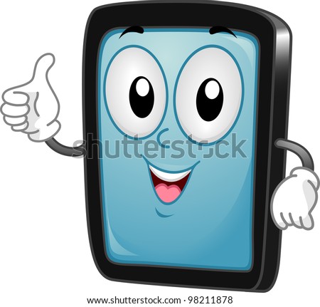 Tablet Cartoon Stock Images, Royalty-Free Images & Vectors | Shutterstock