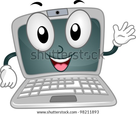 Computer Cartoons Stock Images, Royalty-Free Images & Vectors ...