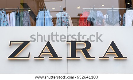 TOKYO, JAPAN - CIRCA MARCH, 2017: Zara store. Zara is a Spanish clothing and accessories retailer based in Arteixo, Galicia, and founded in 1975 by Amancio Ortega and Rosalia Mera.