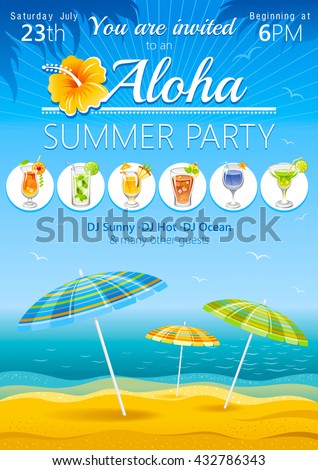 luau flyers