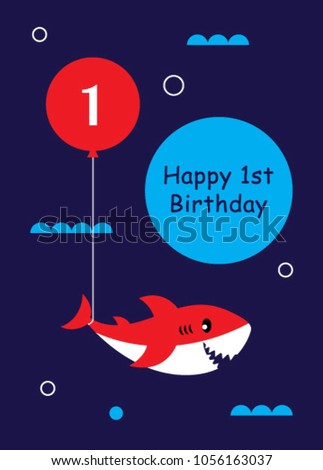 cute vector shirt t Vectors Stock Royalty & Free Shark Images Card Images,