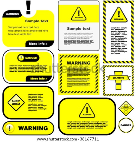 Work Site Injuries Stock Images Royalty Free Images Vectors Shutterstock Warning Label Template Free
