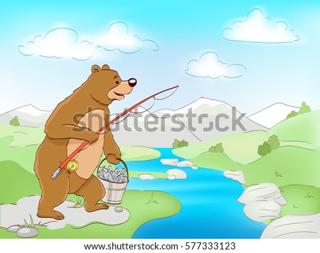 Bear Cartoon Stock Images, Royalty-Free Images & Vectors | Shutterstock