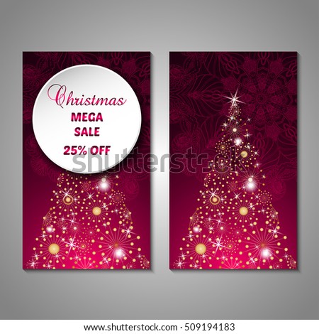 christmas tree flyer