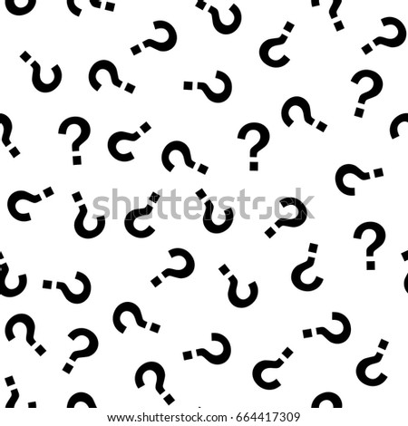 Simple Pattern Questions | question mark seamless pattern vector seamless stock Simple Pattern Questions | question mark seamless pattern vector seamless stock